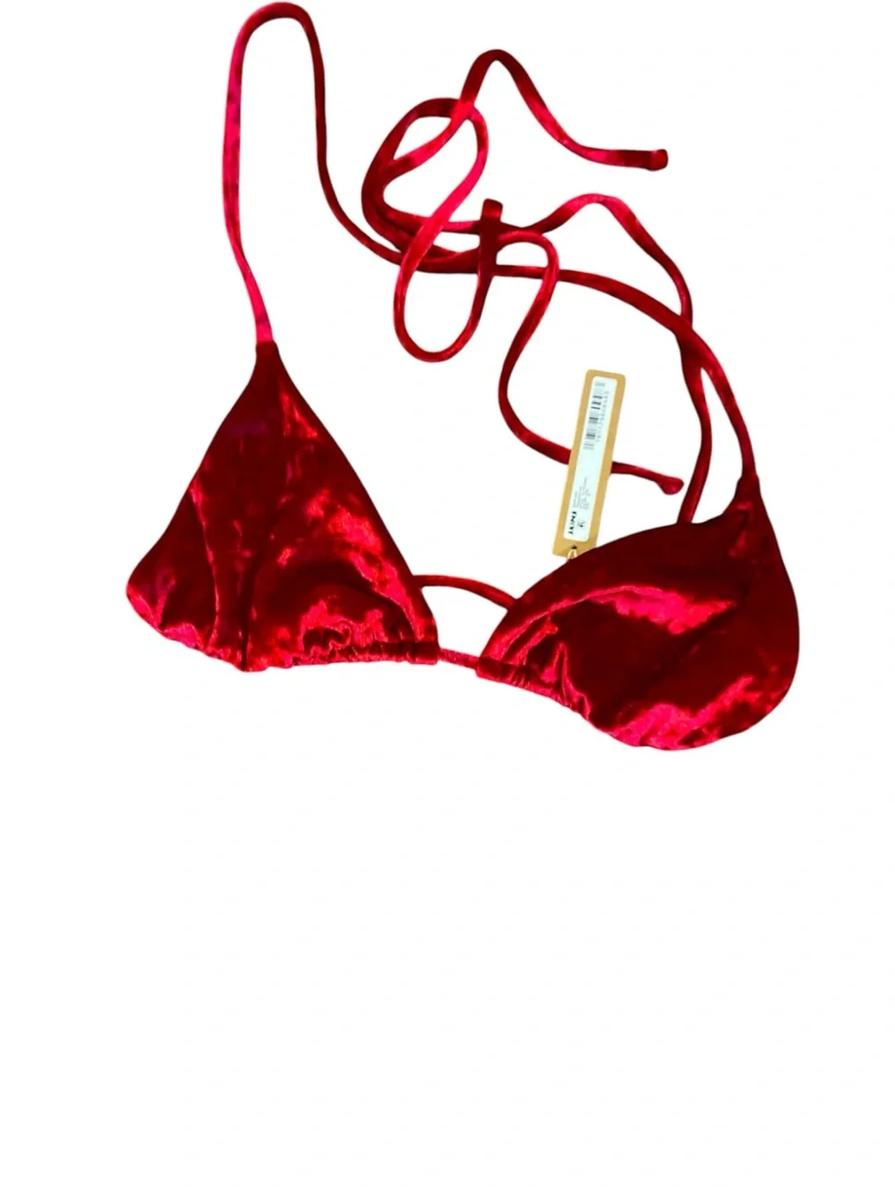 NWT Skims Bikini Bra Triangle Top LIPS Size: Medium  0826